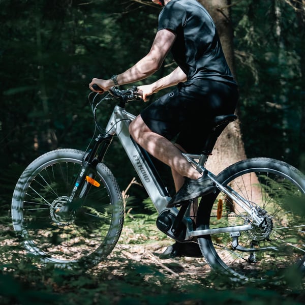 FitNord Ranger 500 Elmountainbike 2024, svart (612 Wh batteri) 4