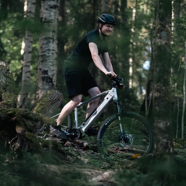 FitNord Ranger 500 Elmountainbike 2024, svart (612 Wh batteri) 3