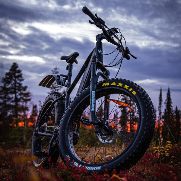 FitNord Rumble 1000S Fatbike 26" Elcykel, Svart (1008 Wh batteri) 13