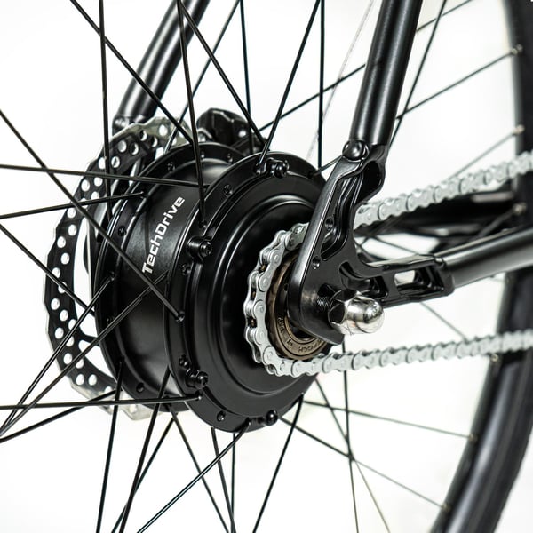 Fitnord Agile+ Elcykel, Svart
