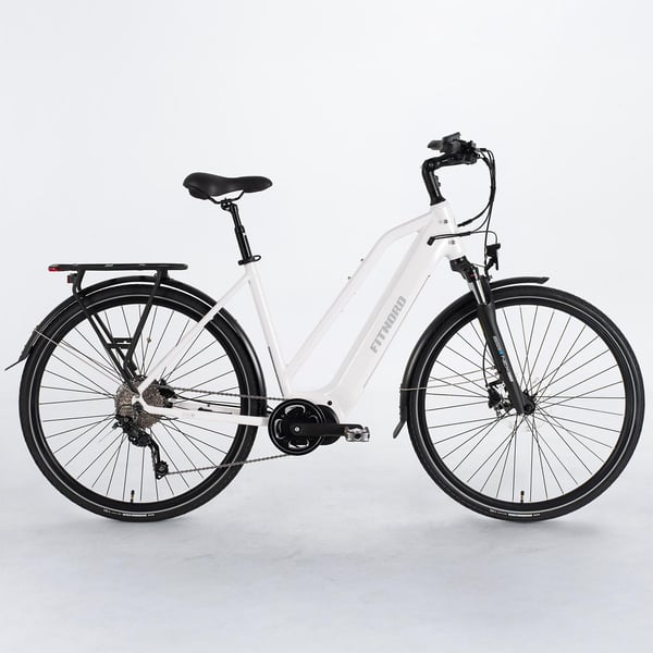 FitNord Ava 500 G2 Elcykel, vit 1