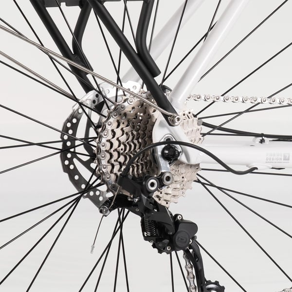 FitNord Ava 500 G2 Elcykel, vit 9