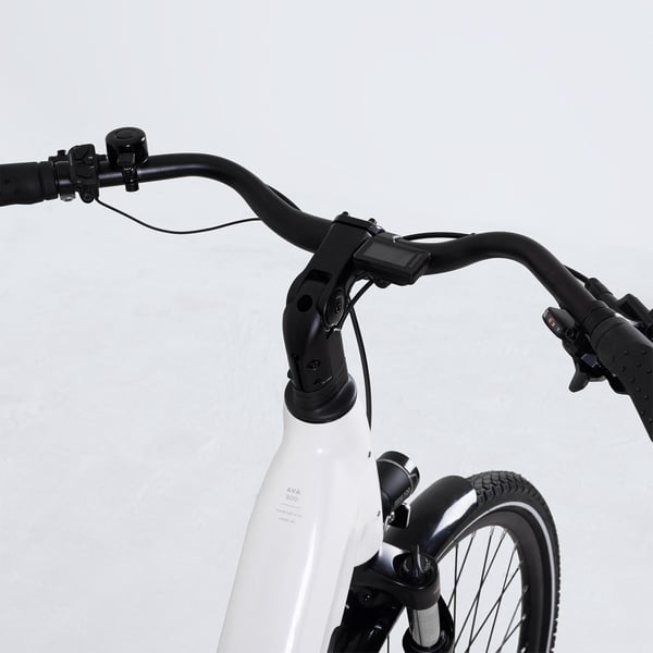 FitNord Ava 800 Elcykel, vit 4