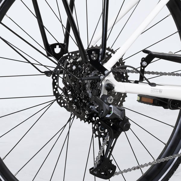 FitNord Ava 800 Elcykel, vit 8