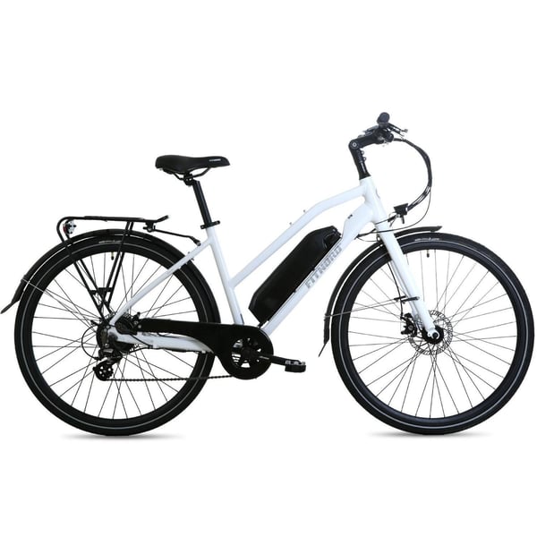 FitNord Ava 200 Elcykel 2024, vit (540 Wh batteri) 1