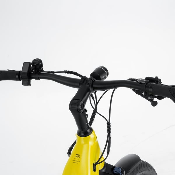 FitNord Ava 700FS Elcykel, gul 9
