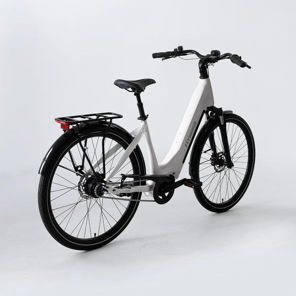 FitNord Classic 800 Elcykel, vit 3