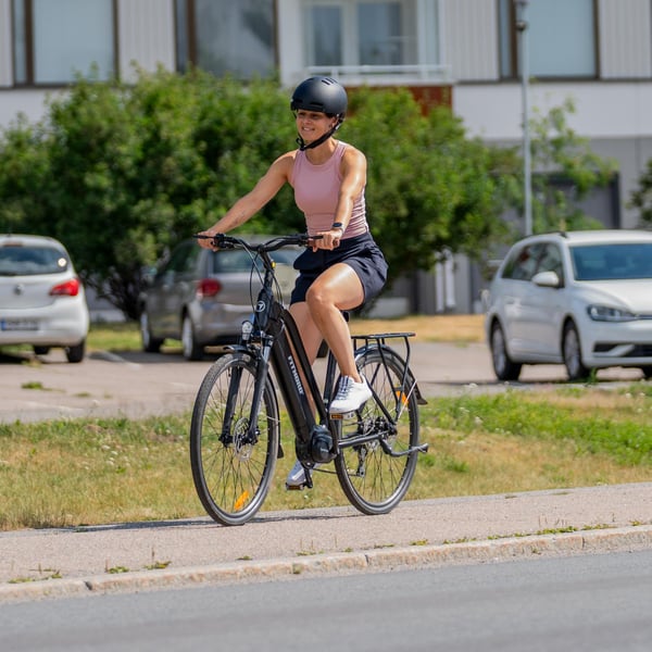 FitNord Ava 500 Compact Elcykel, svart (630 Wh batteri)  med ytterligare ett års garanti 4
