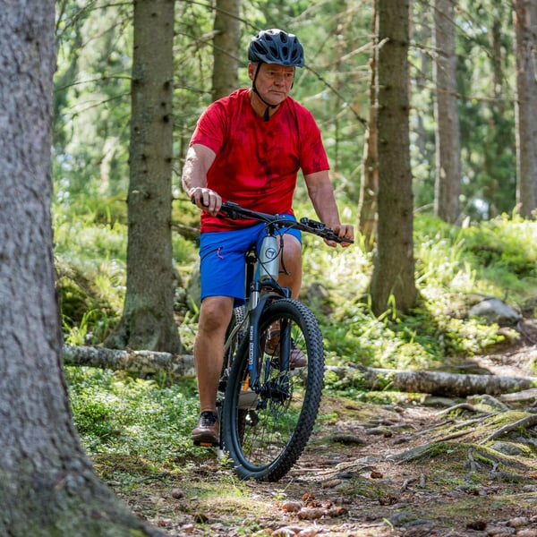 FitNord Ranger 300 Elmountainbike, mintgrön (720 Wh batteri) 14
