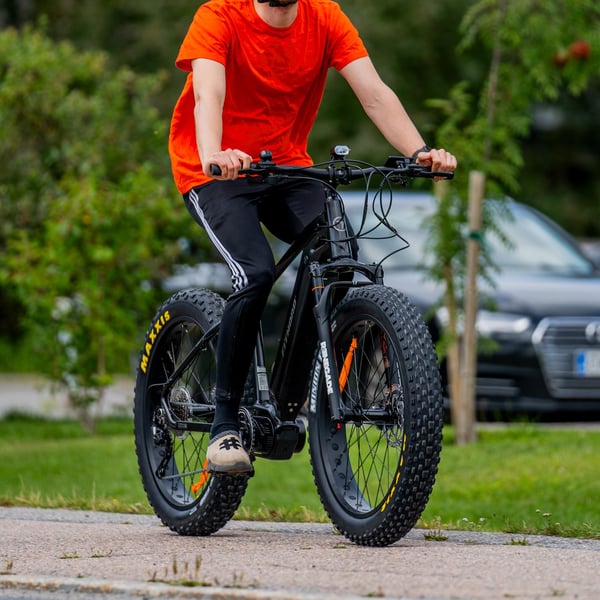 FitNord Rumble 1000 Elfatbike, svart (882 Wh batteri)  med ytterligare ett års garanti 15
