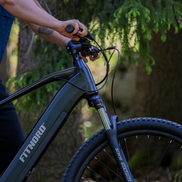 FitNord Ranger 300 Elmountainbike, svart (720 Wh batteri) 14