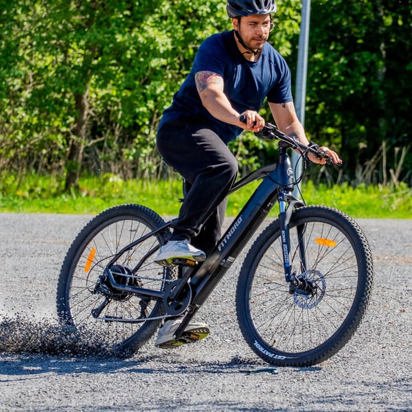 FitNord Ranger 300 Elmountainbike, svart (720 Wh batteri) 18