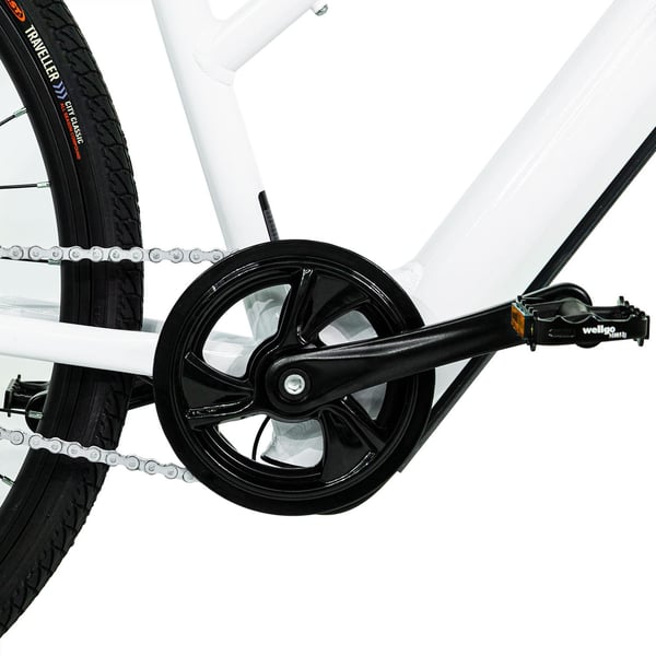 FitNord Flow Elcykel, Vit