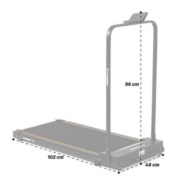 **DEMO STOCKHOLM** FitNord Go T5 Gåband / Walkingpad 7