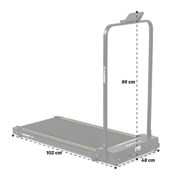 FitNord Go T5 Gåband / Walkingpad 9