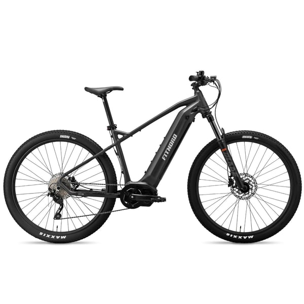 FitNord Ranger 900 Elmountainbike 2024, svart (856,8 Wh batteri) 1