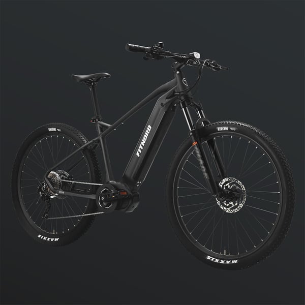 FitNord Ranger 900 Elmountainbike 2024, svart (856,8 Wh batteri) 7
