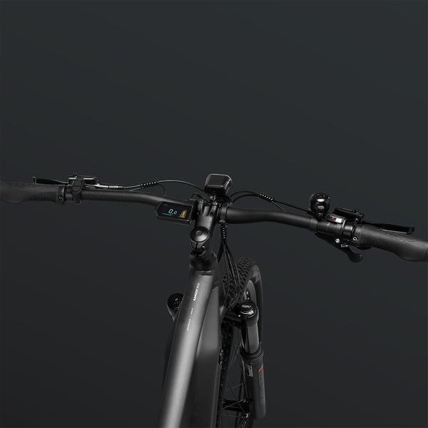 FitNord Ranger 900 Elmountainbike 2024, svart (856,8 Wh batteri) 11