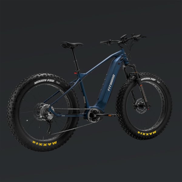 FitNord Rumble 1000 Elfatbike 2024, blå (856,8 Wh batteri) 3