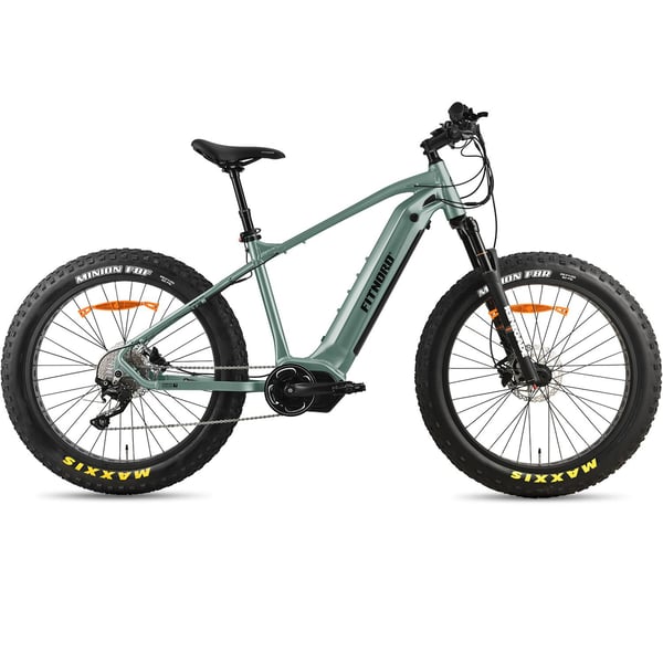 FitNord Rumble 1000 Elfatbike, mintgrön (882 Wh batteri)  med ytterligare ett års garanti 1