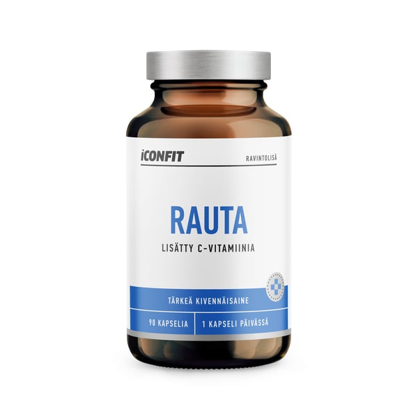 ICONFIT Järn, C-vitamin (bioaktivt järndiglycinat), 20 mg, 90st — Järn- och C-vitamintillskott 1