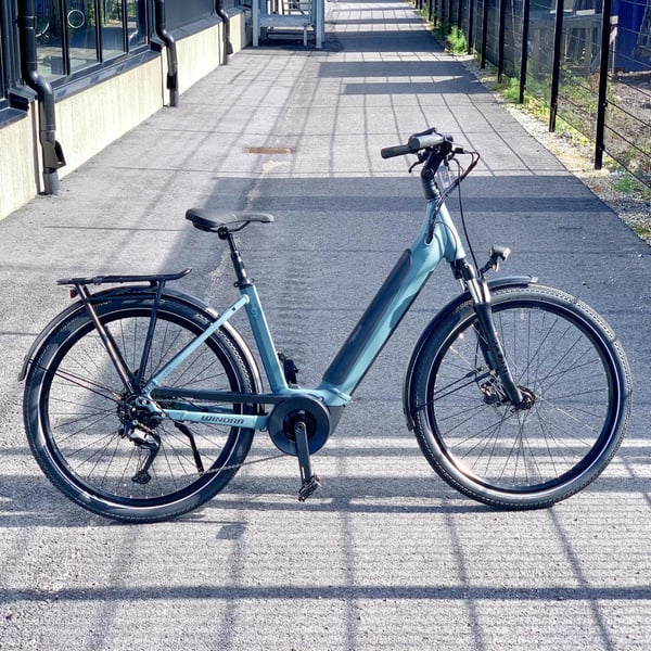 **DEMO STOCKHOLM** Winora Sinus 9 Wave i625 Wh 9–G Cues Elcykel 625Wh 46 cm 1