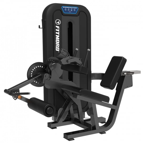 Kombimaskin för leg curls och leg extensions med viktmagasin, FitNord Classic 1