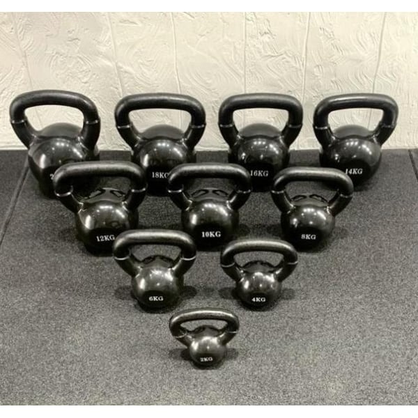 FitNord Vinylbelagd Kettlebell 40 kg 1
