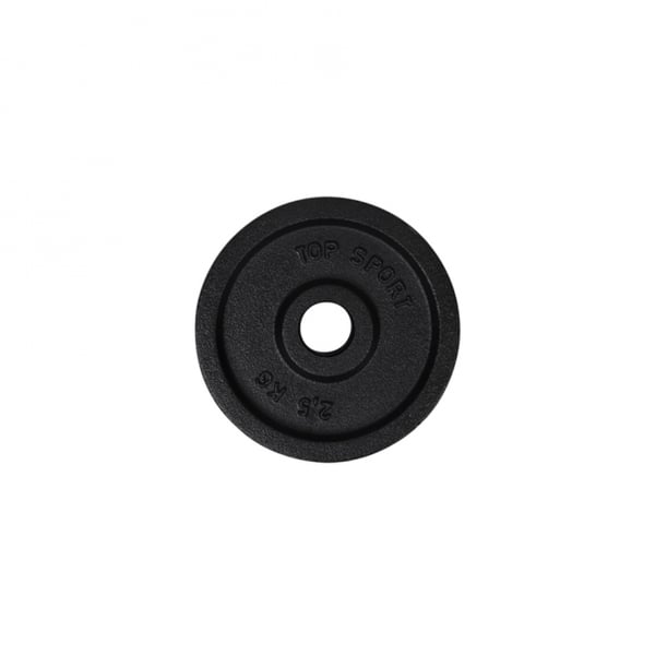 Top Sport Castyr Viktskiva 30 mm i gjutjärn 2,5 kg 1