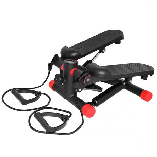 SportVida Mini Stepper med motståndsband 2