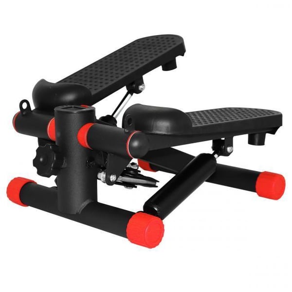 SportVida Mini Stepper med motståndsband 1