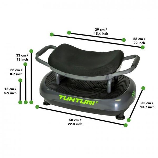Tunturi Cardio Fit V20 Vibrationsplatta 5