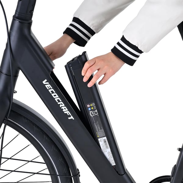 Vecocraft LUNA 2.0 Elcykel 360 Wh, svart 4