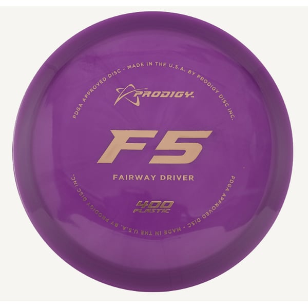 Prodigy Disc F5 400 Fairway Driver Frisbee golf disc, Lila