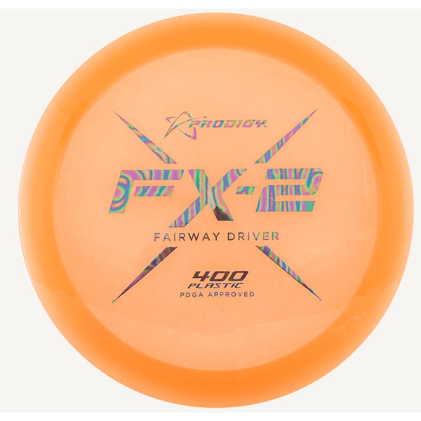 Prodigy Disc FX-2 400 Fairway Driver Frisbee golf, Orange disc