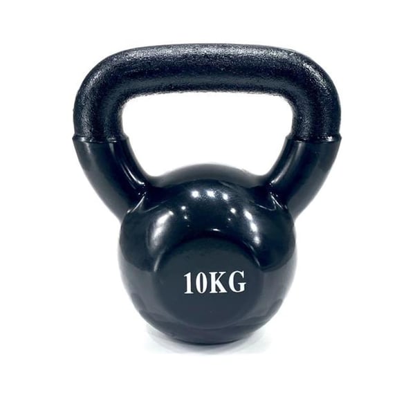 FitNord Vinylbelagd Kettlebell 10 kg