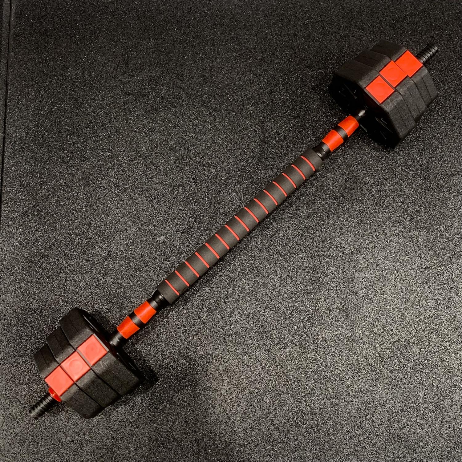 FitNord Justerbart Hantel- och Pump-set, Vinyl 20 kg