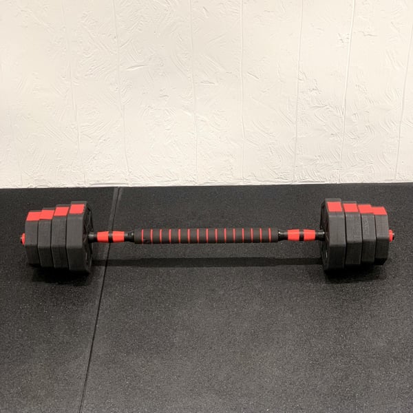 FitNord Justerbart Hantel- och Pump-set, Vinyl 30 kg