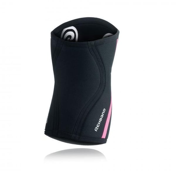 Rehband RX Knäskydd 7 mm, svart-rosa