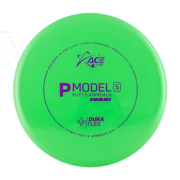 Prodigy Disc ACE Line P Model S DuraFlex Frisbee Golf Disc, Grön