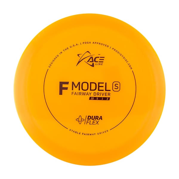 Prodigy Disc ACE Line F Model S DuraFlex Frisbee Golf Disc, Orange