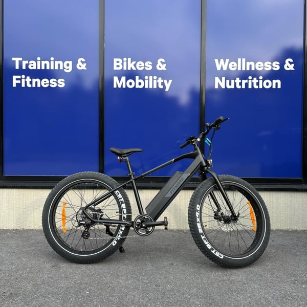 **DEMO STOCKHOLM** FitNord Rumble 300 Elmountainbike, Svart, 42CM