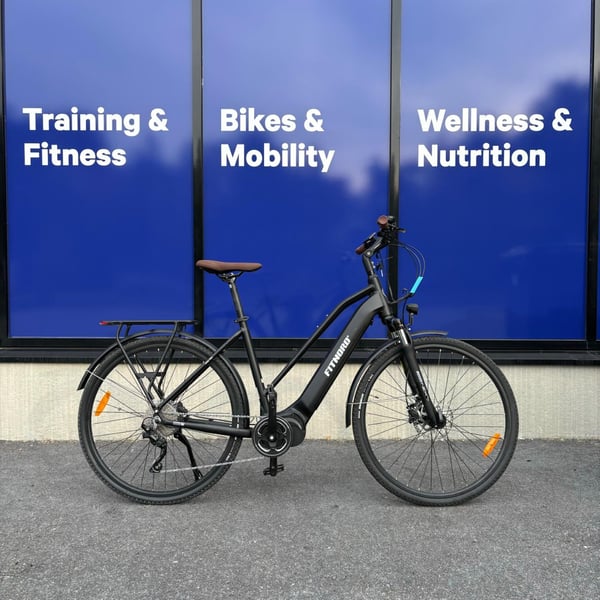 **DEMO STOCKHOLM** FitNord Ava 700 Elcykel, svart (720 Wh batteri)