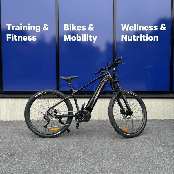 **OUTLET STOCKHOLM** FitNord Ranger 900 Elmountainbike, svart 43 cm (882 Wh batteri)