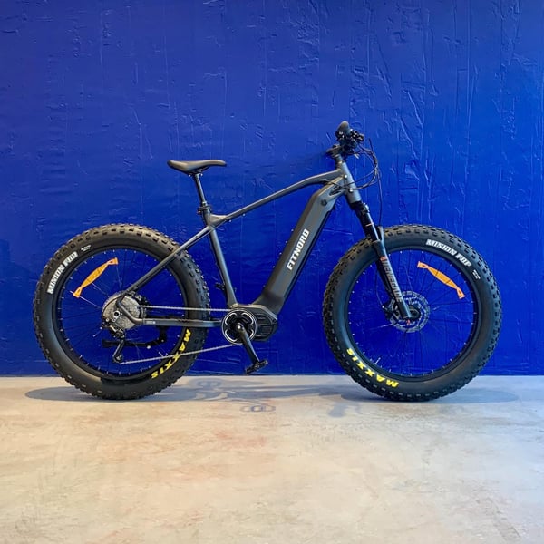 **DEMO STOCKHOLM**FitNord Rumble 1000 Elfatbike 2024, 53 cm, svart (856,8 Wh batteri)
