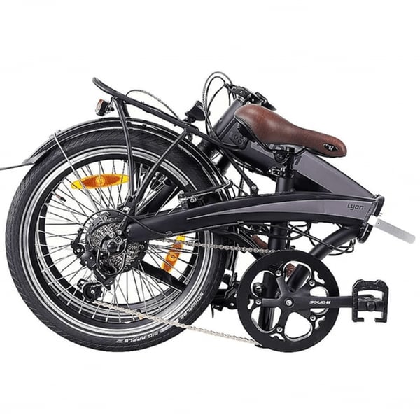 Hopfällbar elcykel NCM Lyon (288 Wh batteri)