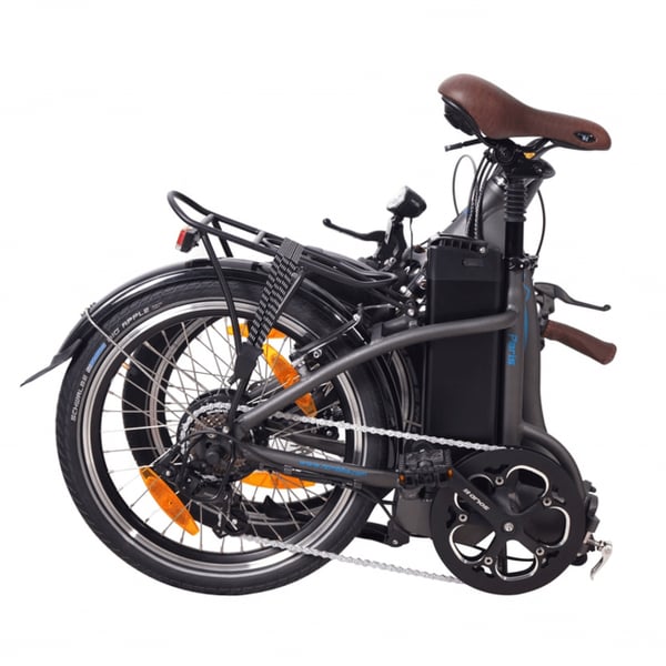 Hopfällbar elcykel NCM Paris (540 Wh batteri)