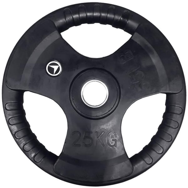 Viktskiva 25 kg, FitNord Tri Grip