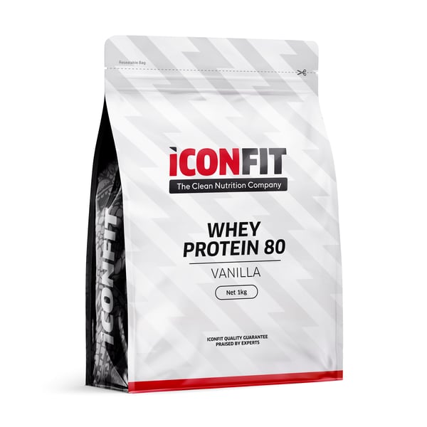 ICONFIT Whey Protein 80 - Crème brûlée 1 kg — Vassleprotein