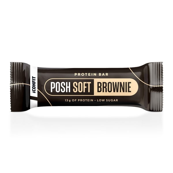 ICONFIT POSH SOFT Brownie Protein Bar 40 g — Proteinbar